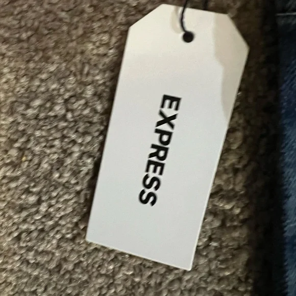 Express Woman size 16 Denim with embellishments - Picture 4 of 5